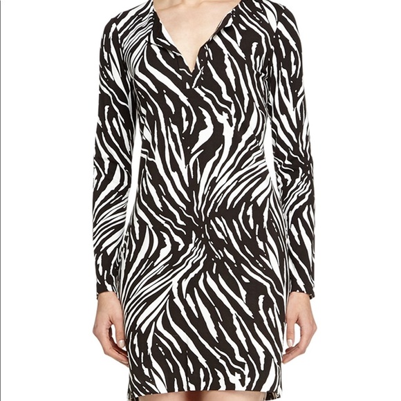 Diane vonFurstenberg Reina Tiger 🐅 Caftan Dress - Picture 1 of 5
